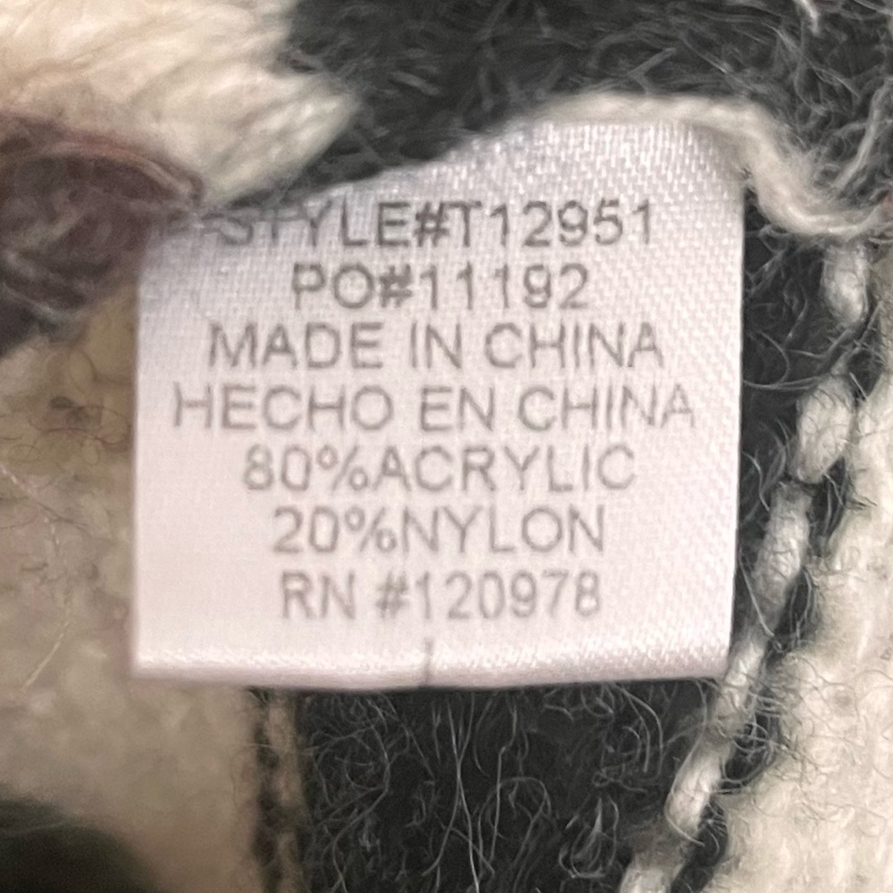 Entro•Multi Color Stripe Crew Neck Sweater - Picture 5 of 6